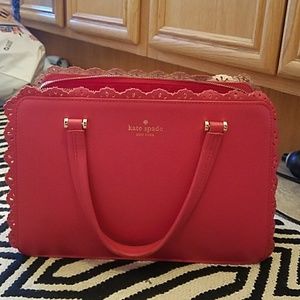 Kate spade coral handbag